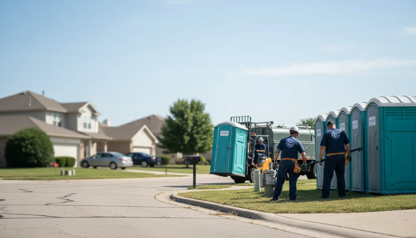 Porta Potty Rental in Countyline, OK near me